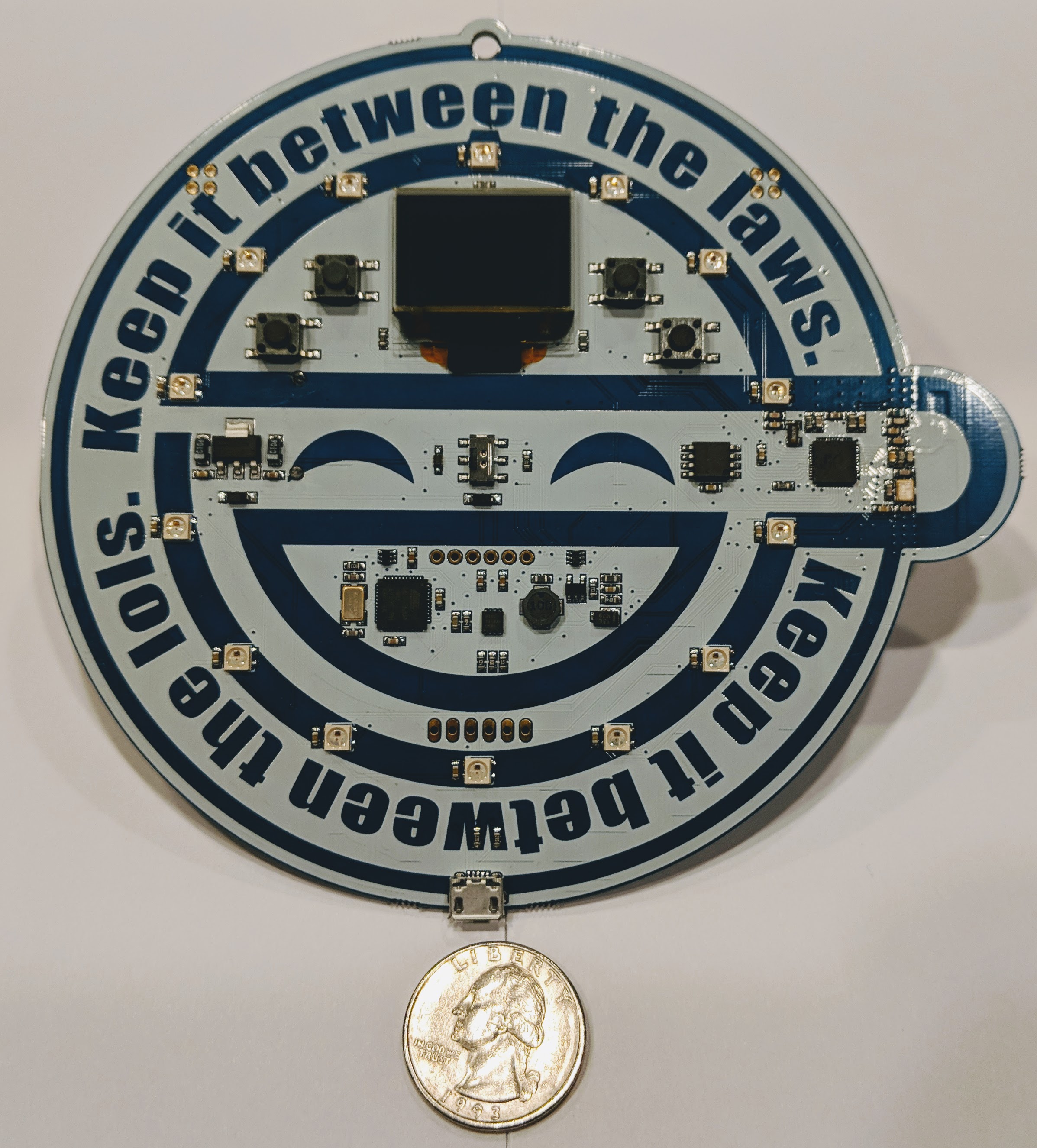 DEFCON 26 Badge Photos – Hermit's Cave